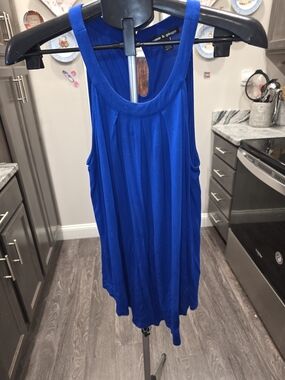 Cable & Gauge Royal Blue Racerback Tank